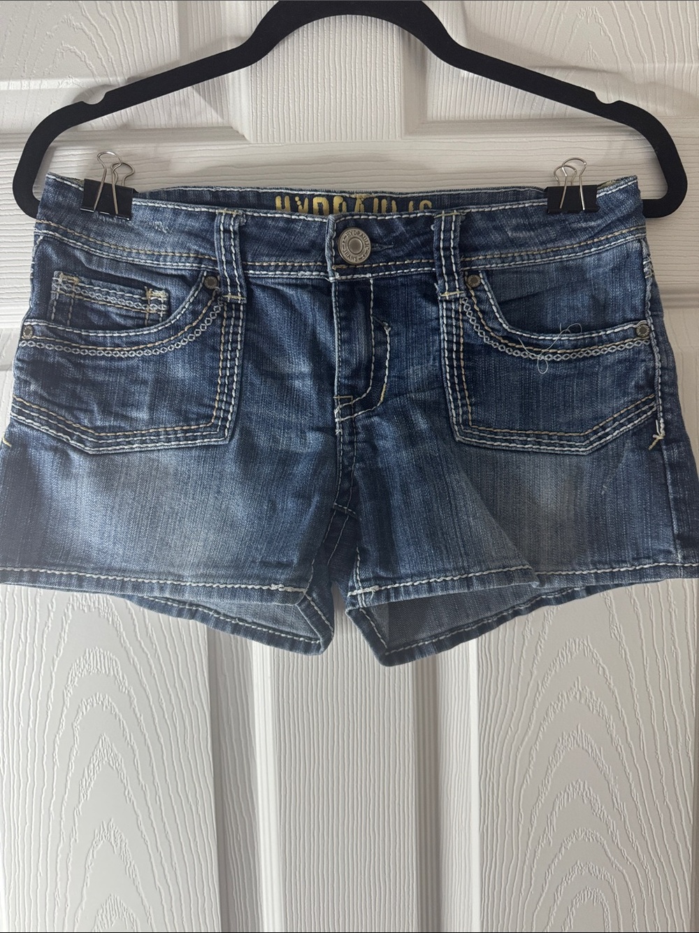 Women’s Denim Shorts - Blue - Unknown Brand